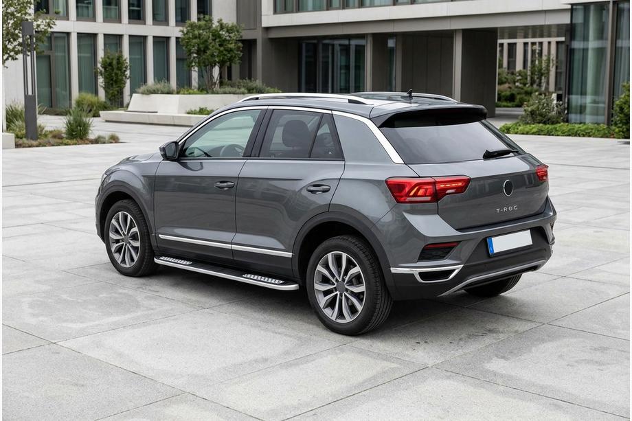 Volkswagen T-Roc 2017–2025 Bočné nášľapy Tayga V2 (2 ks, hliník) Image