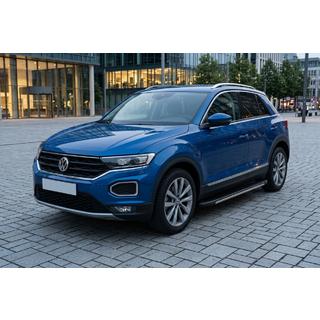 Bočné prahy Bosphore Grey (2 ks, hliník) Volkswagen T-Roc 2017–2025 fotografia 1
