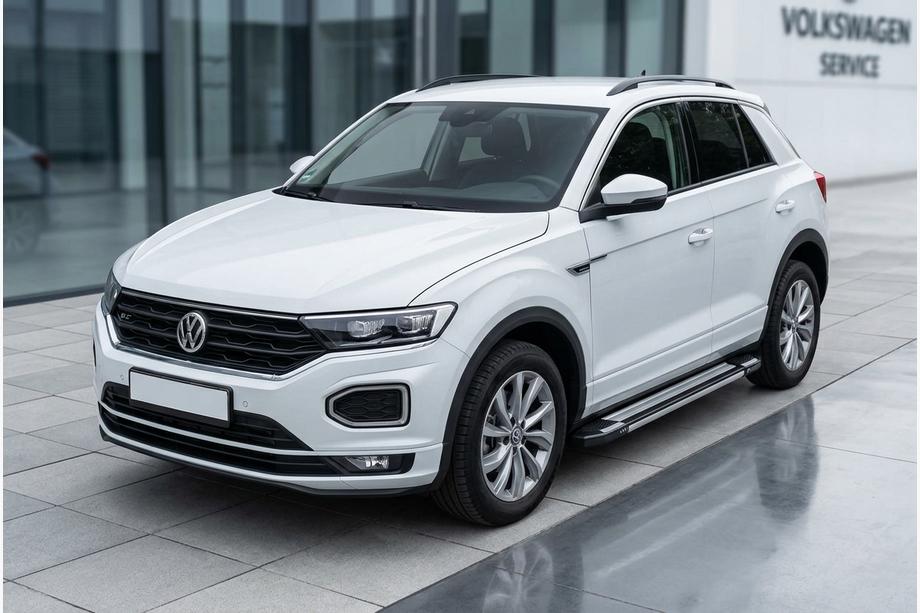Volkswagen T-Roc 2017–2025 Bočné nášľapy Rainbow (2 ks, hliník) Fotografia 1