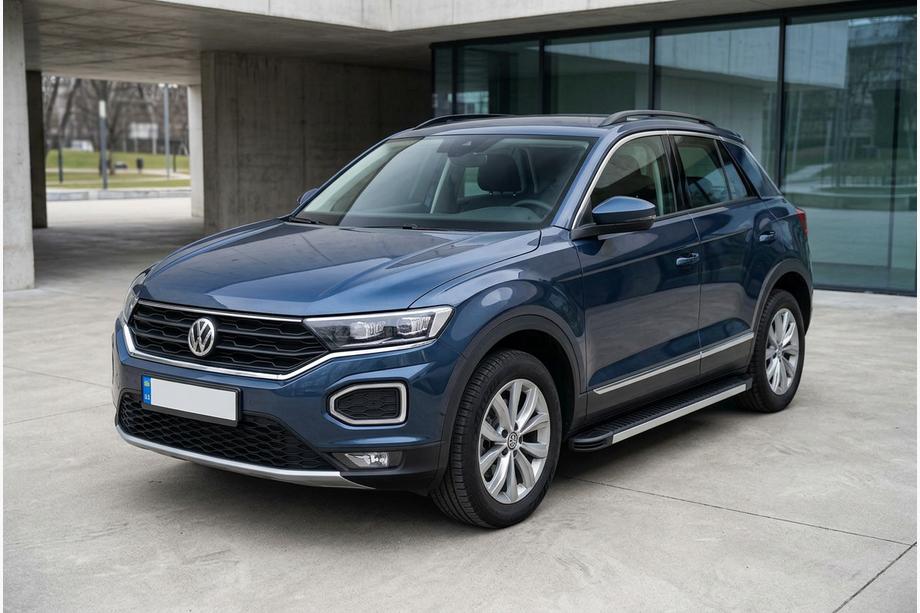 Volkswagen T-Roc 2017–2025 Bočné nášľapy Maya V1 (2 ks, hliník) Fotografia 1
