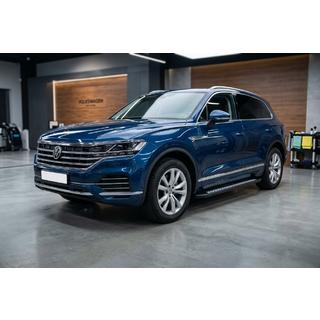 Bočné nášľapy Vision New Black (2 ks, hliník) Volkswagen Touareg 2018– fotografia 1