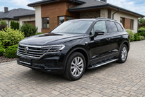 Volkswagen Touareg 2018– Bočné nášľapy Sunrise (2 ks, hliník) fotografia 1