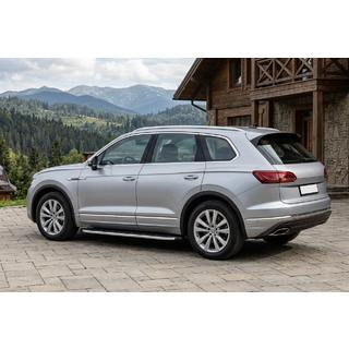Bočné nášľapy Fullmond (2 ks, hliník) Volkswagen Touareg 2018– fotografia 1