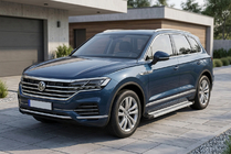 Volkswagen Touareg 2018– Bočné nášľapy Maya V2 (2 ks, hliník) fotografia 1