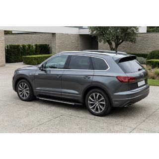 Bočné nášľapy Bosphorus Grey (2 ks, hliník) Volkswagen Touareg 2018– fotografia 1