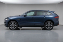 Jaguar F-PACE 2016– Bočné nášľapy Maya V1 (2 ks, hliník) fotografia 1