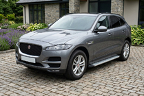 Jaguar F-PACE 2016– Bočné nášľapy Maya V2 (2 ks, hliník) fotografia 1