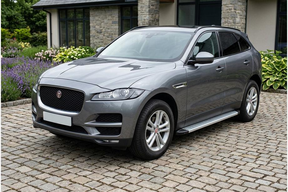 Jaguar F-PACE 2016– Bočné nášľapy Maya V2 (2 ks, hliník) Image