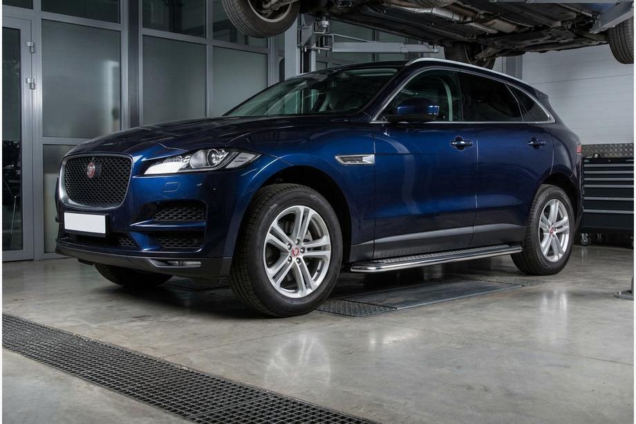 Jaguar F-PACE 2016– Bočné nášľapy Maydos V2 (2 ks, hliník) Image