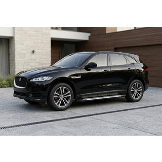 Bočné nášľapy Allmond Grey (2 ks, hliník) Jaguar F-PACE 2016– fotografia 1
