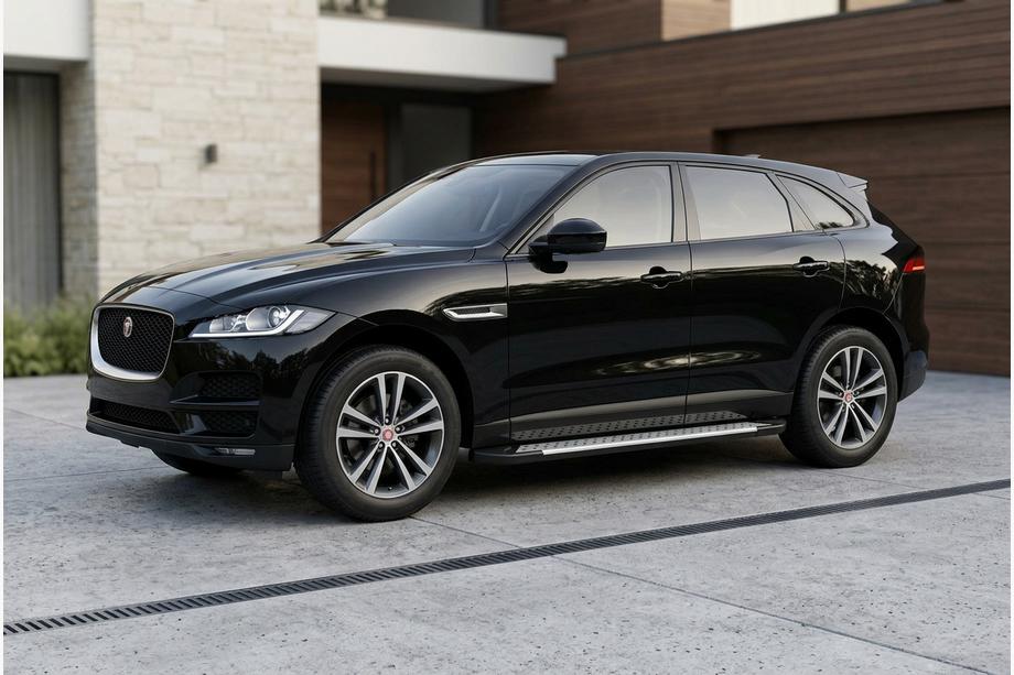 Jaguar F-PACE 2016– Bočné nášľapy Allmond Grey (2 ks, hliník) Image