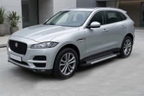 Jaguar F-PACE 2016– Bočné nášľapy Vision New Grey (2 ks, hliník) fotografia 1