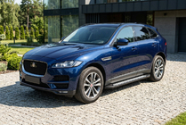 Jaguar F-PACE 2016– Bočné nášľapy Vision New Black (2 ks, hliník) fotografia 1