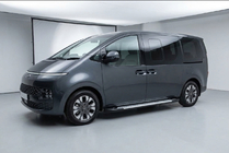 Hyundai Staria 2021– Bočné nášľapy Allmond Grey (2 ks, hliník) fotografia 1