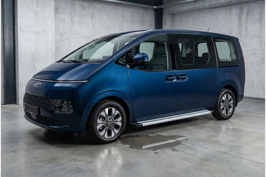 Hyundai Staria 2021– Bočné nášľapy Maya V2 (2 ks, hliník) Image