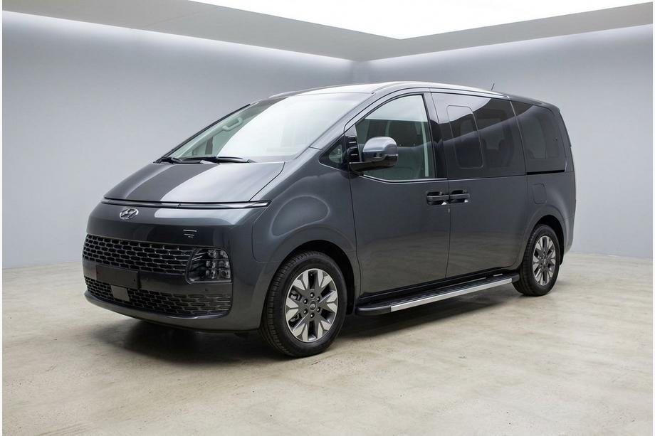 Hyundai Staria 2021– Bočné nášľapy Duru (2 ks, hliník) Image