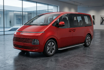 Hyundai Staria 2021– Bočné prahy Maydos V1 (2 ks, hliník ↗ nehrdzavejúca oceľ) fotografia 1