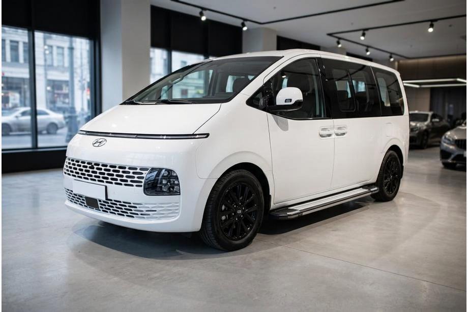 Hyundai Staria 2021– Bočné nášľapy Rainbow (2 ks, hliník) Image