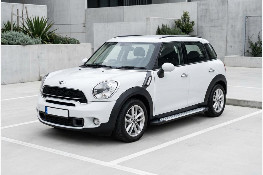 Mini Countryman R60 2010–2017 Bočné nášľapy Allmond Grey (2 ks, hliník) Fotografia 1