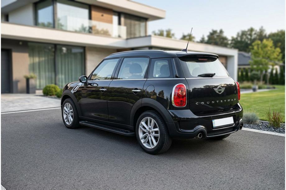 Mini Countryman R60 2010–2017 Bočné nášľapy Allmond Black (2 ks, hliník) Image