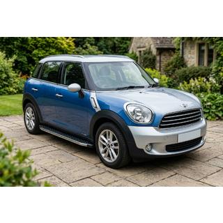 Bočné nášľapy BlackLine (2 ks, hliník) Mini Countryman R60 2010–2017 fotografia 1