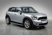 Mini Countryman R60 2010–2017 Bočné prahy Tayga Grey (2 ks, hliník) fotografia 1