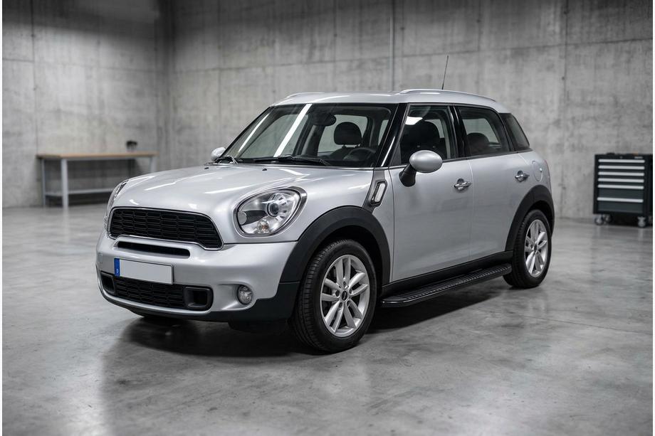 Mini Countryman R60 2010–2017 Bočné prahy Tayga Black (2 ks, hliník) Image