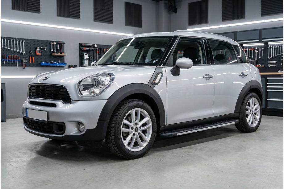 Mini Countryman R60 2010–2017 Bočné prahy Bosphore Grey (2 ks, hliník) Image