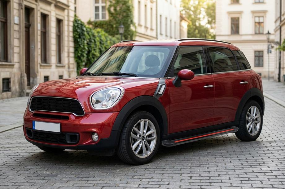 Mini Countryman R60 2010–2017 Bočné nášľapy Maya Red (2 ks., hliník) Image