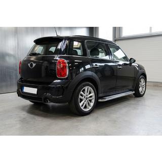 Bočné prahy Maydos V2 (2 ks, hliník / nehrdzavejúca oceľ) Mini Countryman R60 2010–2017 fotografia 1