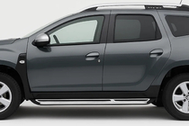 Dacia Duster 2018–2024 OEM bočné nášľapy (2 ks, hliník) fotografia 1