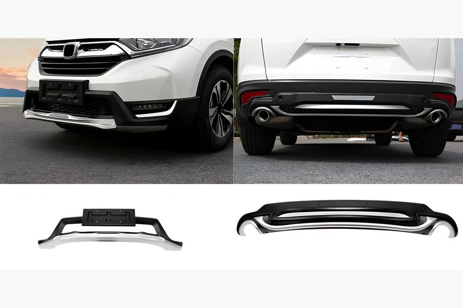 Honda CRV 2017–2022 Predný a zadný lip 2016-2019 (2 ks) Fotografia 2