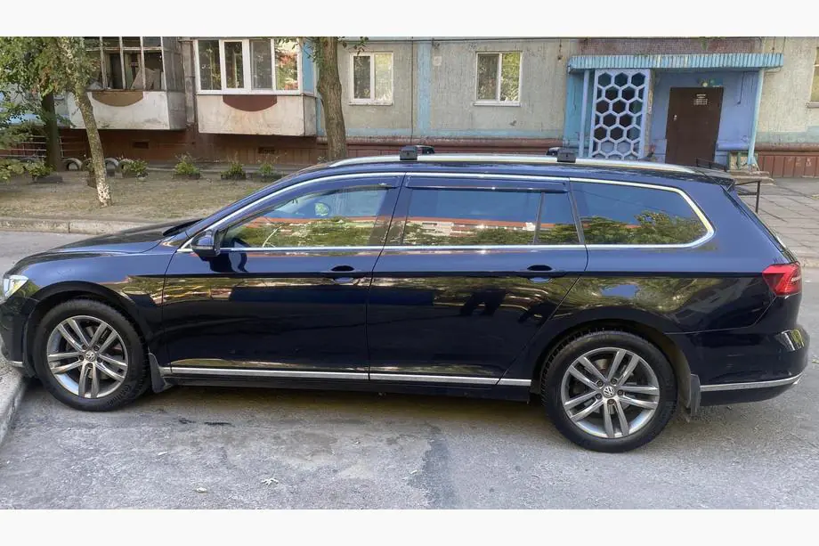 Volkswagen Passat B8 2015–2023 Ozdobná lišta okna SD/SW (nerez) Fotografia 6