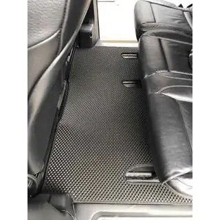 EVA autokoberce V-Class ExtraLong 2 bočné diely (iba osobný odber, kompletný set do interiéru, čierna) fotografia 1