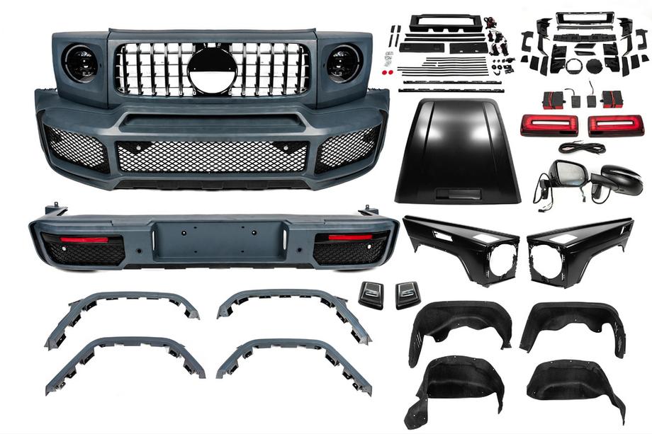Mercedes G class W463 1990–2018 Restylingový kit pre G63 BRB 2018 Image