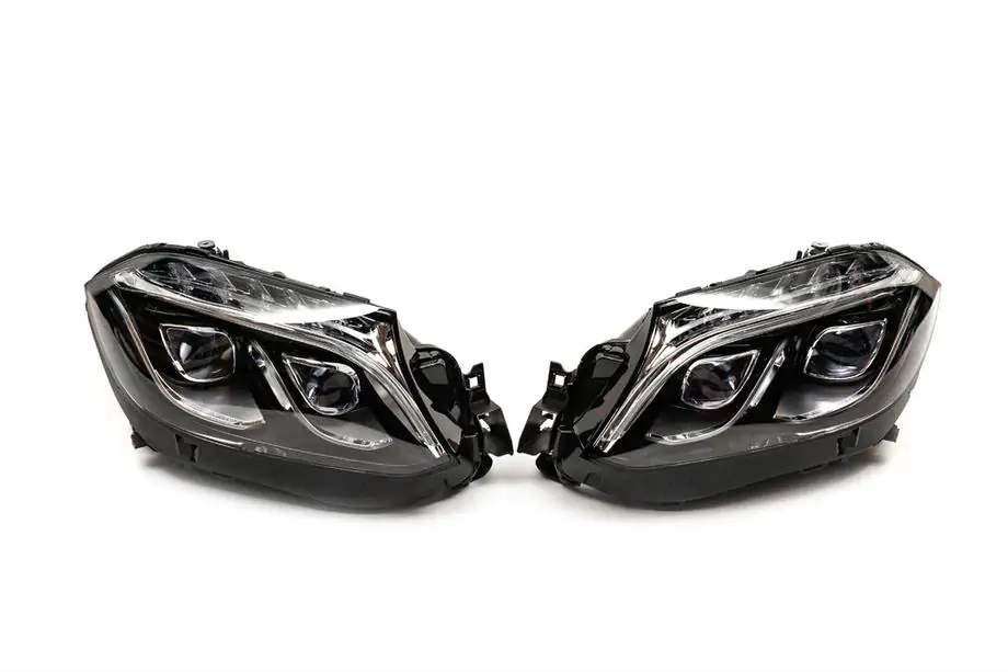 Mercedes GL/GLS trieda X166 2012–2019 Predné svetlomety Halogen na LED (pre vozidlá prestavané z GL na GLS, 2 ks) Image
