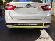 Ford Mondeo 2014–2022 Lišta zadného nárazníka (nerez) fotografia 1