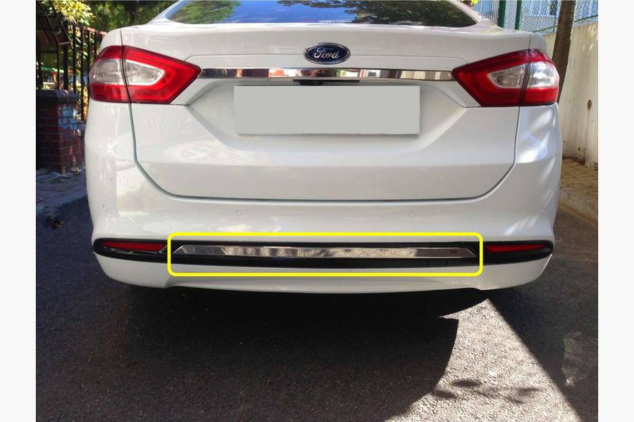Ford Mondeo 2014–2022 Lišta zadného nárazníka (nerez) Image