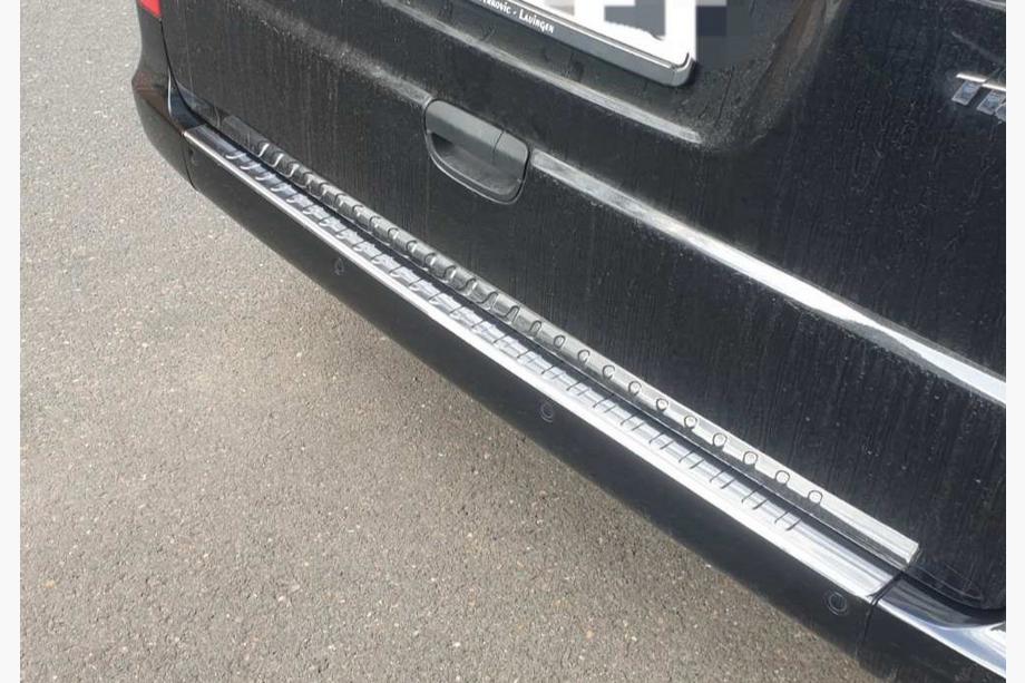 Mercedes Viano 2004–2014 Kryt zadného nárazníka s ohybom (Carmos V2, nerez) Image