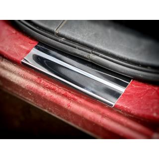 Kryty prahov (Carmos V2, 4 ks, nerez) Nissan Qashqai 2007–2010 fotografia 3