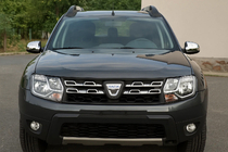 Dacia Duster 2008–2018 Chrómové kryty zrkadiel, variant 1 (2 ks, ABS) Chrómovaný plast fotografia 1