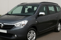 Renault Lodgy 2013–2022 Kryty spätných zrkadiel (2 ks, ABS) fotografia 1