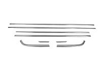 Hyundai Bayon 2021– Spodné okenné lišty (8 ks, nehrdzavejúca oceľ) fotografia 2