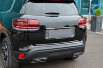 Citroen C5 Aircross 2017–2025 Chrómová lišta nad ŠPZ (nerez) fotografia 4