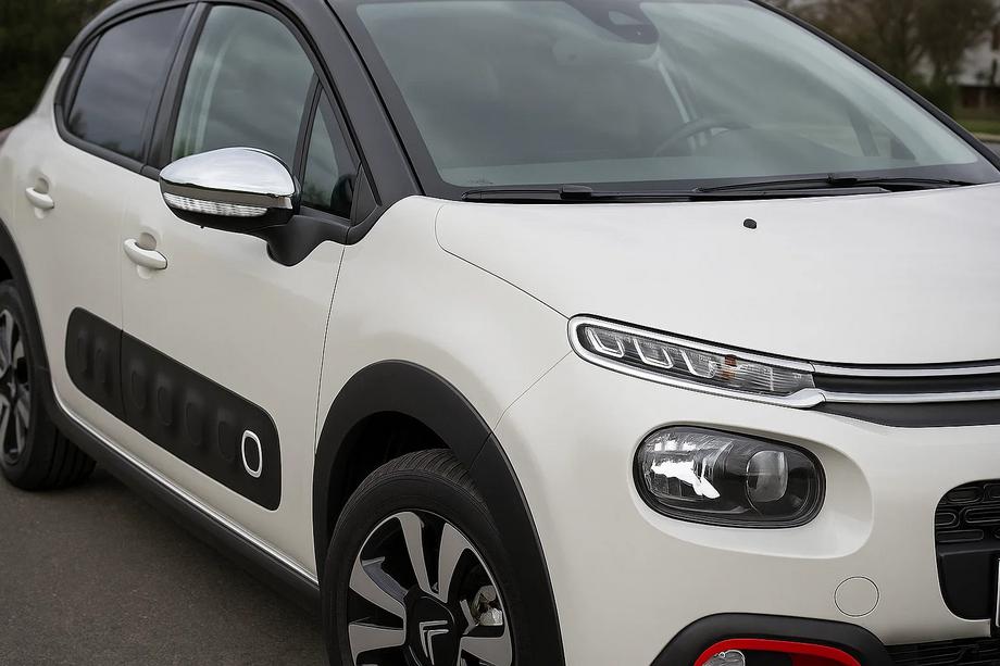 Citroen C-3 2016–2023 Nerezové chrómové kryty spätných zrkadiel (2 ks) Image