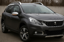 Peugeot 2008 2013–2019 Kryty zrkadiel 2016-2019 (2 ks, nehrdzavejúca oceľ) fotografia 1