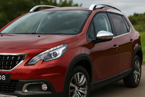 Peugeot 2008 2013–2019 Kryty zrkadiel 2016-2019 (2 ks, nehrdzavejúca oceľ) fotografia 3