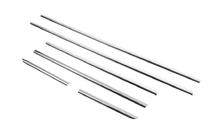 Hyundai Getz 2002– Vonkajšie okenné lišty (6 ks, nerez) Carmos - turecká oceľ fotografia 6