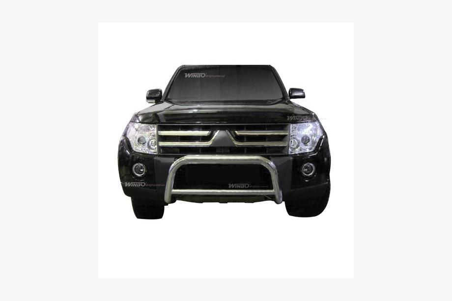 Mitsubishi Pajero Wagon IV 2006–2021 Predný ochranný rám (bullbar) A126142 (bez držiakov, nerez) Image