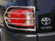 Toyota FJ Cruiser 2006–2022 Ochranné kryty zadných svetiel z nehrdzavejúcej ocele (2 ks) fotografia 8